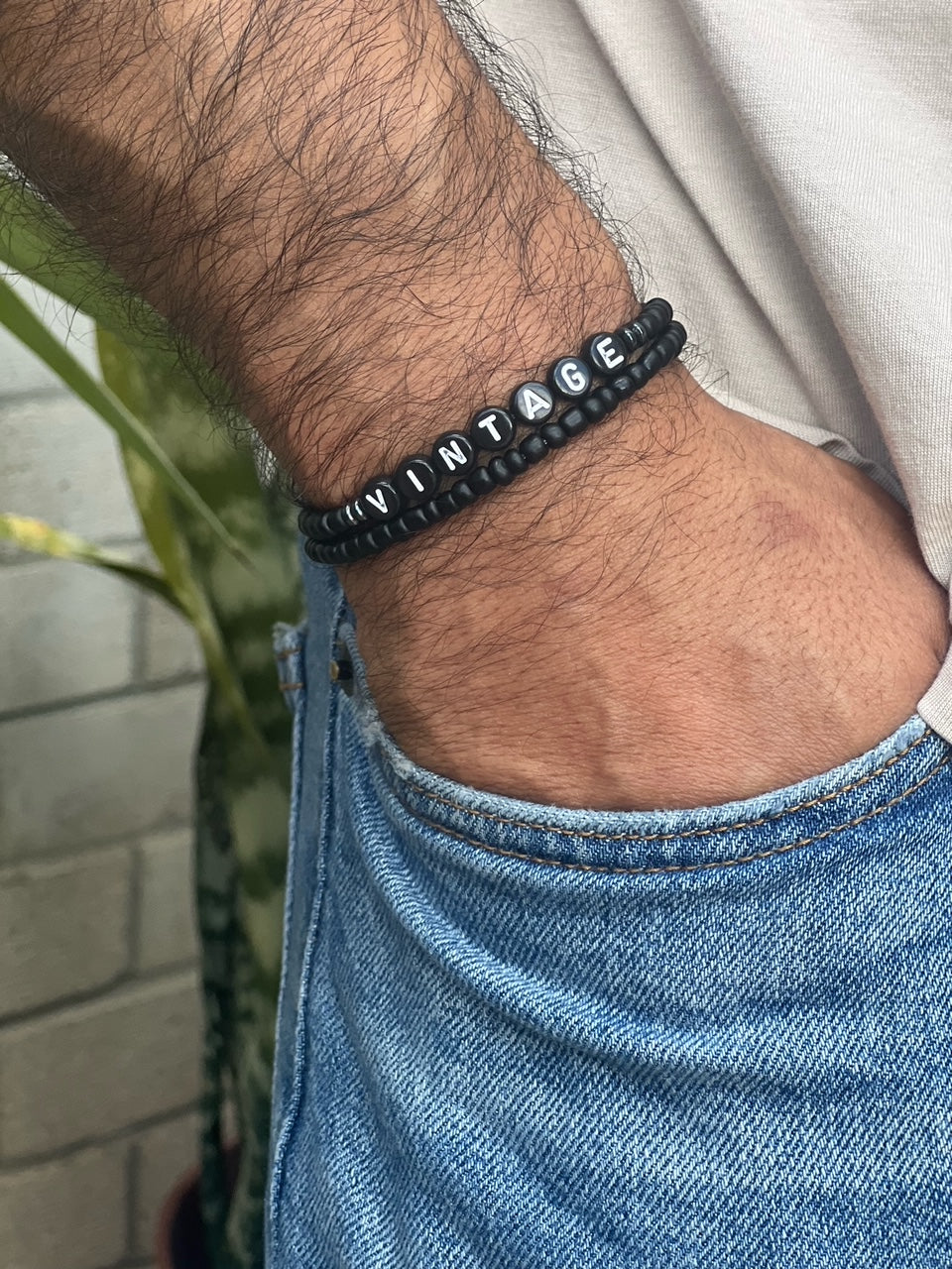 Custom Minimalist Stack | Matte Black | Men